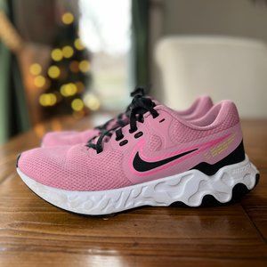 Nike Renew Ride 2 Pink Black Running Sneakers 8.5